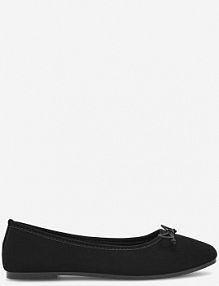 Baleriny Jenny Fairy czarne damskie WYL04067-1