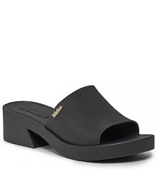 Klapki na słupku Melissa czarne 