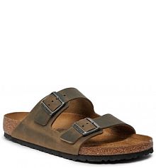 Klapki Birkenstock khaki męskie 
