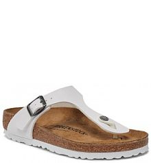 Japonki Birkenstock białe damskie 