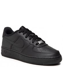 Półbuty sznurowane Nike czarne dziecięce 