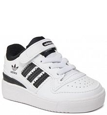 Półbuty sznurowane adidas białe dziecięce 