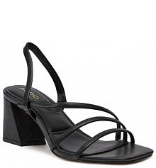 Sandały na słupku Aldo czarne 