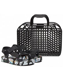 Sandały Melissa czarne dziecięce 