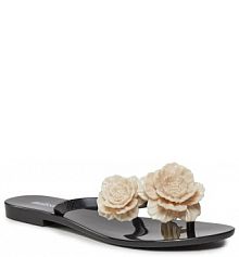 Japonki Melissa czarne damskie 