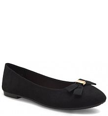 Baleriny Jenny Fairy czarne damskie 