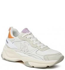 Sneakersy Stuart Weitzman écru damskie 