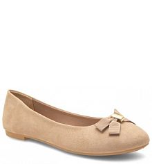 Baleriny Jenny Fairy beżowe damskie 