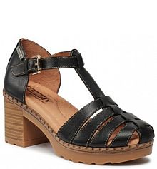 Sandały na słupku Pikolinos czarne 