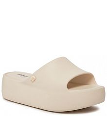 Klapki Melissa beżowe damskie 