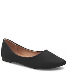 Baleriny Jenny Fairy czarne damskie 