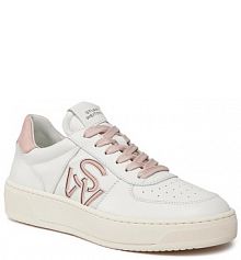 Sneakersy Stuart Weitzman białe damskie 