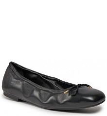 Baleriny Stuart Weitzman czarne damskie 