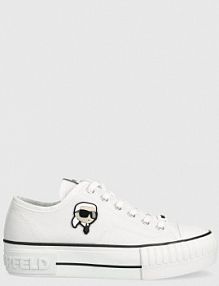 Tenisówki Karl Lagerfeld  białe damskie KL60424.911