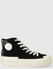 Trampki wysokie Pepe Jeans  czarne damskie PLS31554