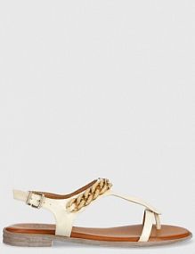 Sandały mustang  beżowe damskie 1388809.243