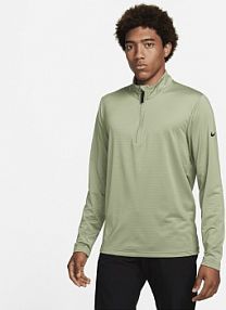Męska koszulka do golfa z zamkiem 1/2 Dri-FIT Nike Victory Zieleń męskie