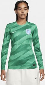 Damska koszulka piłkarska Nike Dri-FIT Anglia Goalkeeper 2023/24 Zieleń damskie