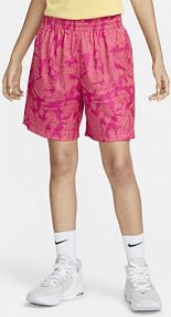 Spodenki do koszykówki Dri-FIT Nike Swoosh Fly czerwone damskie