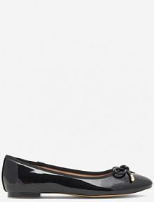 Baleriny Jenny Fairy czarne damskie WYL04106-1