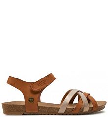 Sandały Mustang brązowe damskie 