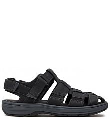 Sandały Clarks czarne męskie 