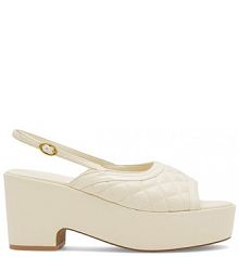 Sandały Badura écru damskie 