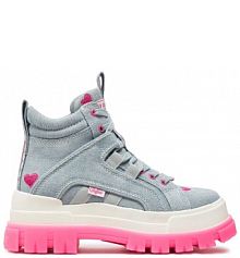 Trapery Buffalo niebieskie damskie 