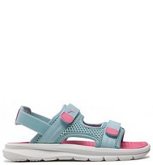 Sandały Puma turkusowe dziecięce 