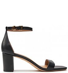 Sandały na słupku LAUREN RALPH LAUREN czarne 