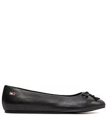 Baleriny Tommy Hilfiger czarne damskie 