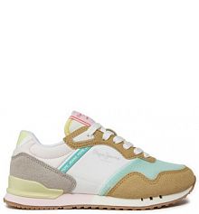 Buty na rzepy Pepe Jeans beżowe dziecięce 