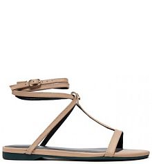 Sandały Patrizia Pepe beżowe damskie 