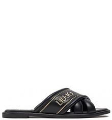 Klapki Liu Jo czarne damskie 