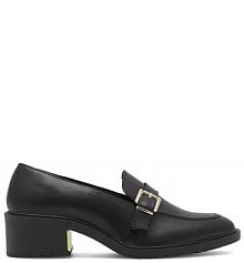 Półbuty na obcasie Lasocki czarne damskie 