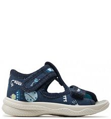 Sandały Superfit niebieskie dziecięce 