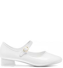 Buty komunijne Nelli Blu białe dziecięce 