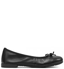 Baleriny Marco Tozzi czarne damskie 