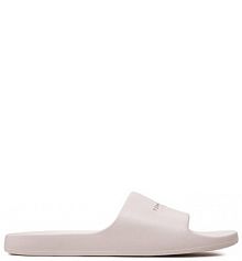 Klapki Tommy Jeans écru damskie 