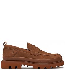 Półbuty wsuwane Clarks brązowe męskie 