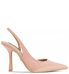 Sandały na szpilce Nine West różowe 