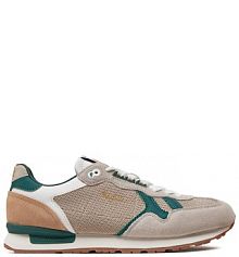 Sneakersy Pepe Jeans écru męskie 