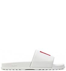 Klapki HUGO białe męskie 