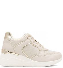 Sneakersy Clara Barson beżowe damskie 