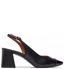 Sandały na szpilce Geox czarne 