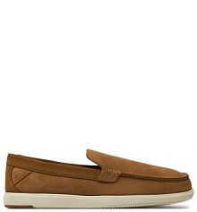 Półbuty wsuwane Clarks brązowe męskie 