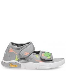 Kapcie Action Boy szare dziecięce 