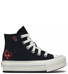 Buty na rzepy Converse czarne dziecięce 