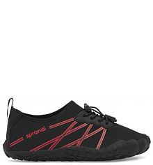 Półbuty sznurowane Sprandi czarne dziecięce 