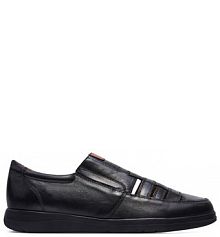 Półbuty wsuwane Caprice czarne męskie 